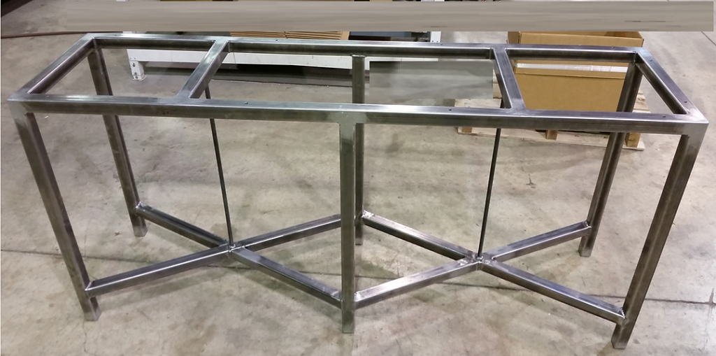 Steel Structure Table Support