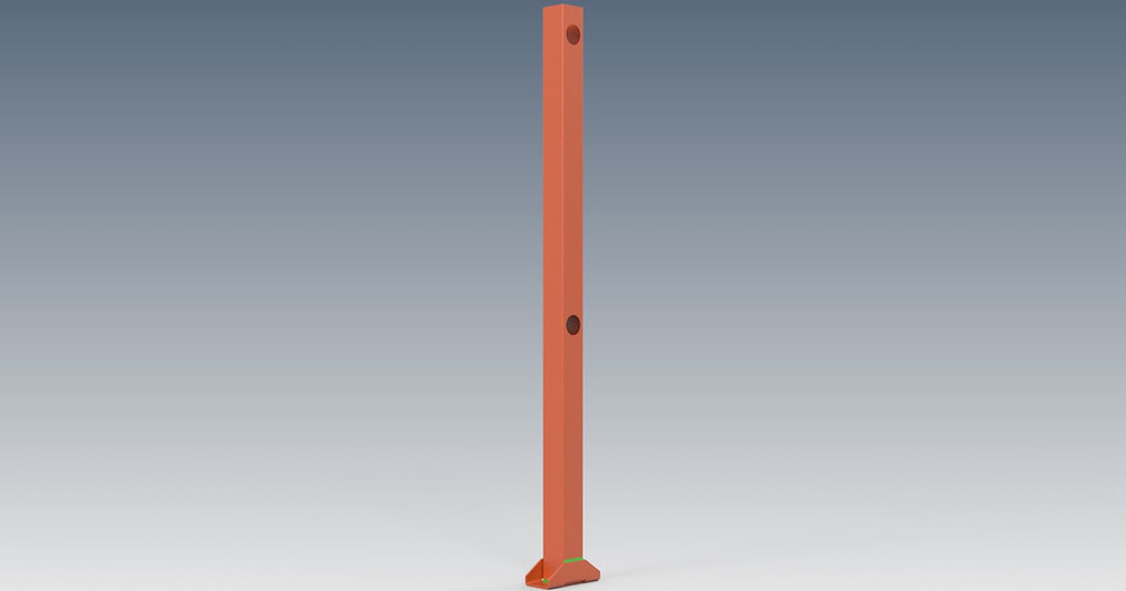 Steel Post Bollards