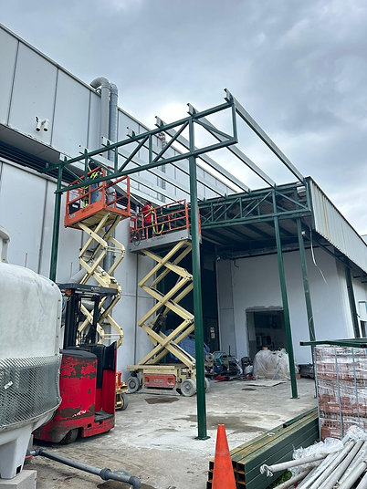 Roofing Extension Project